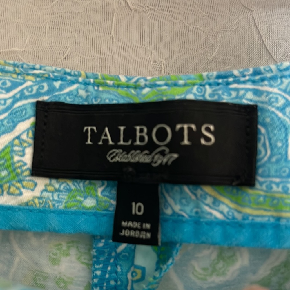 Talbots classic side zip cropped - Picture 2 of 7